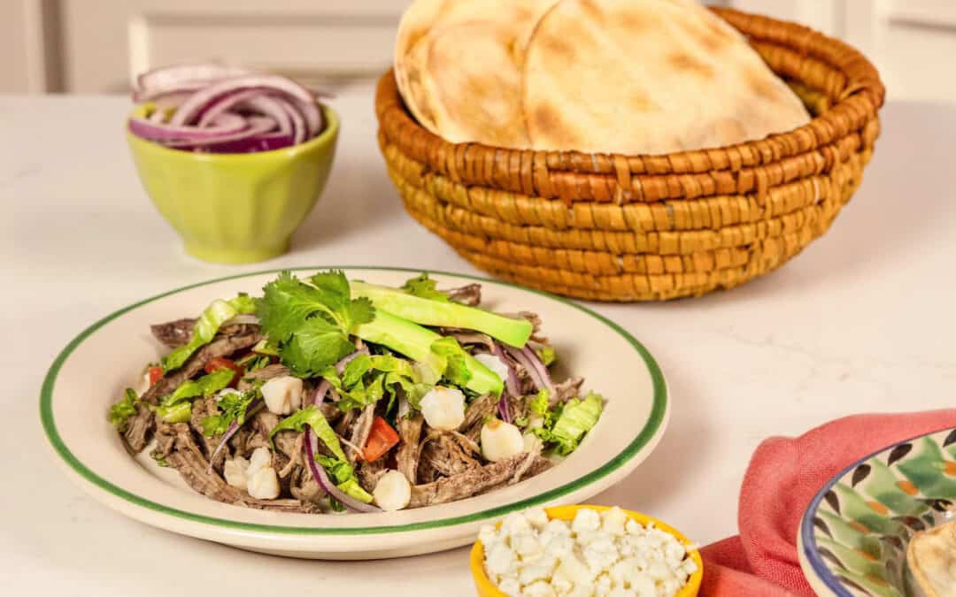 Hominy & Beef Salpicon